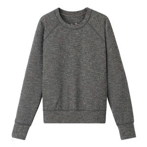 A.P.C. x Outdoor Voices Sweat Running Crew in Charcoal